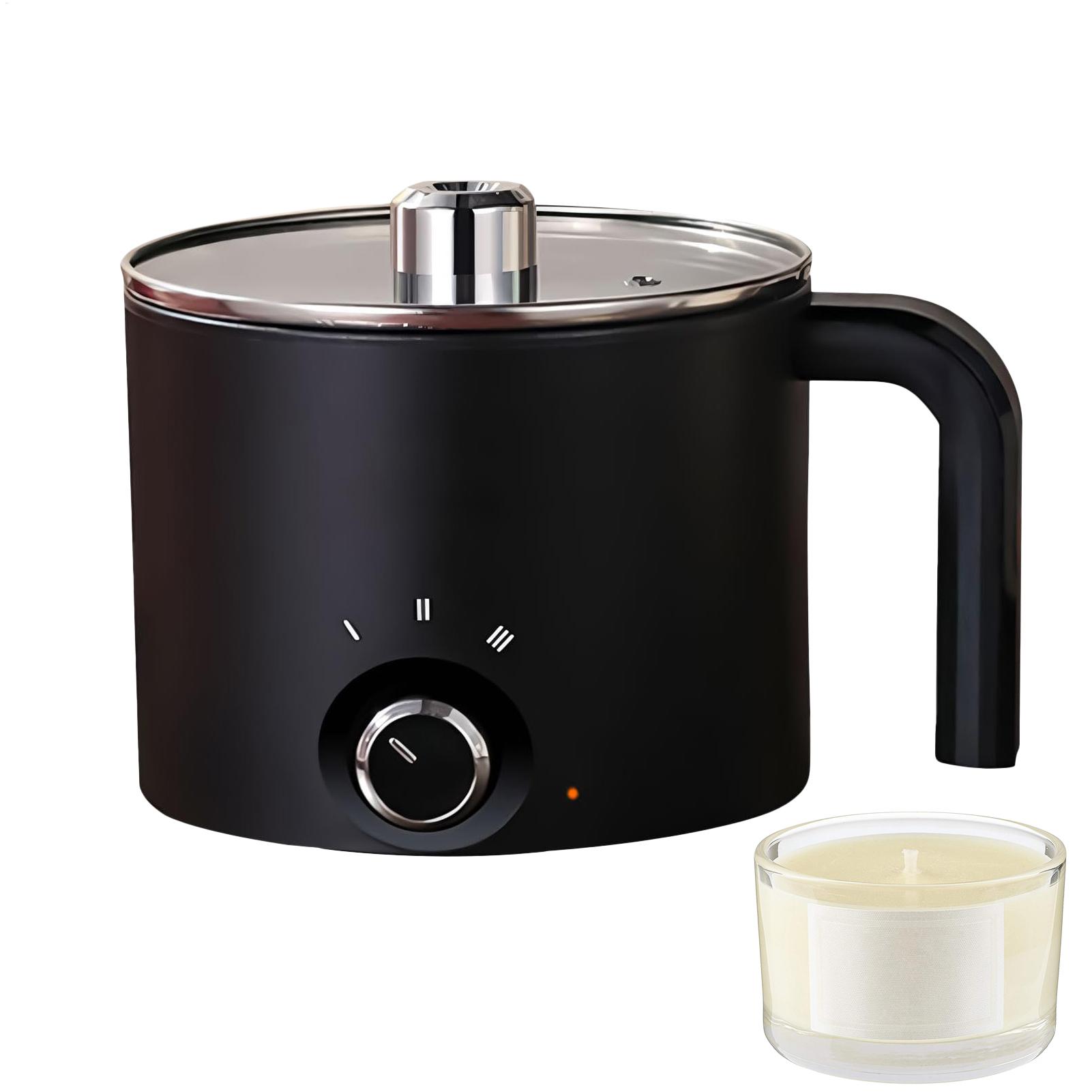 Candle Making Accessories - キャンドルワックス溶解ポット 1.5L 大型ステンレス製電気式ノンスティックキャンドル製造ポット 溶解ピッチャー (石鹸、キャンディー、チョコレート用)