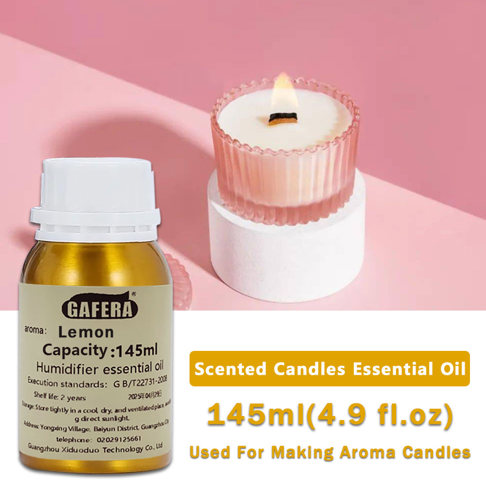 Candle Making Oils - GAFERA 145ml(4.9 fl.oz) レモン/ワイルドブルーベル エッセンシャルオイル -