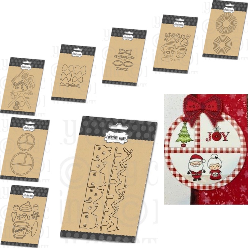 Candle Making Tempe - サークルカード前面円形郵便切手メタルカッティングダイ新入荷2026 DIYモールドスクラップブッキングペーパーメイキングダイカットクラフトテンプル
