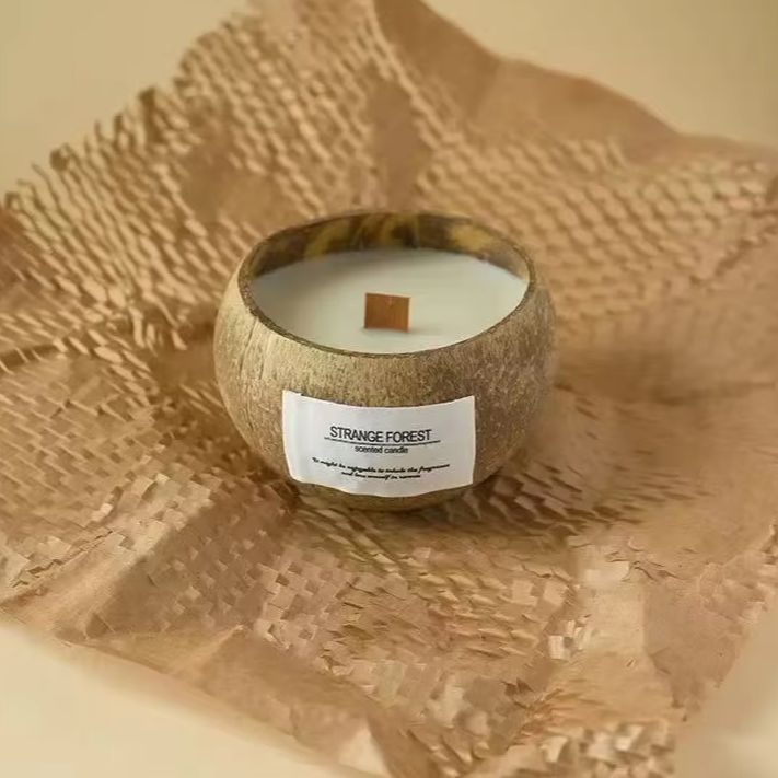 天然ココナッツシェル香りのキャンドル、アロマセラピー植物エッ - Candle Making Oils のレビューと価格