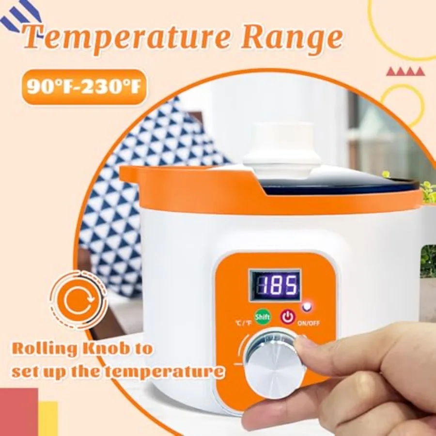 FirmHome Store キャンドル作り用デジタルワック - Candle Making Tempe のレビューと価格