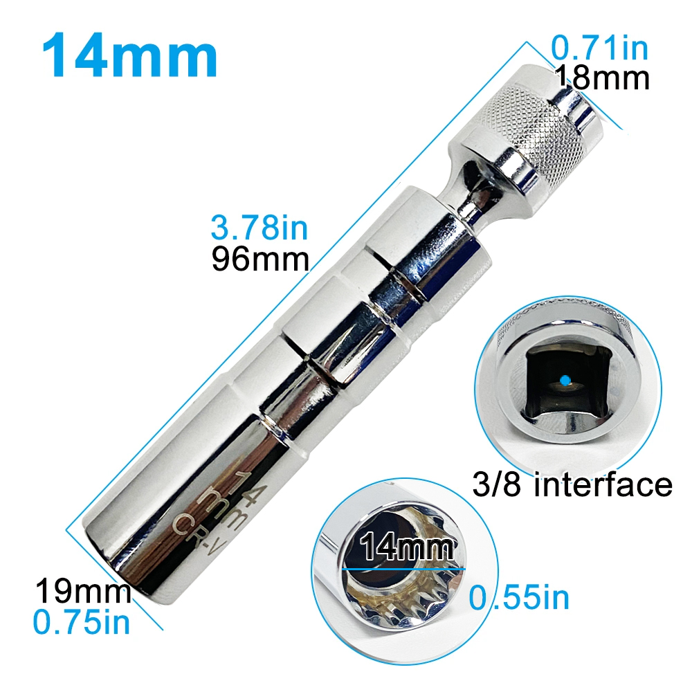 14mm 16mm スパークプラグ取り外しツールレンチ 磁気 - Candle Making Accessories のレビューと価格