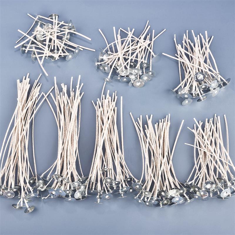 キャンドル作り用のスモークコットンワックスライン,エンボス加 - Candle Making Accessories のレビューと価格