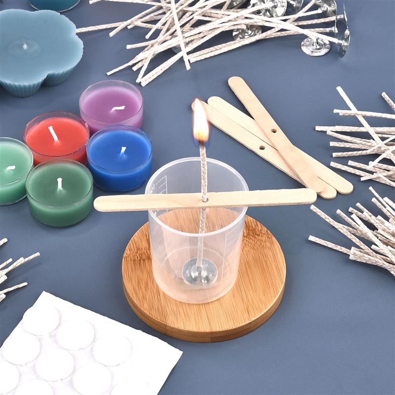 キャンドル作り用のスモークコットンワックスライン,エンボス加 - Candle Making Accessories のレビューと価格