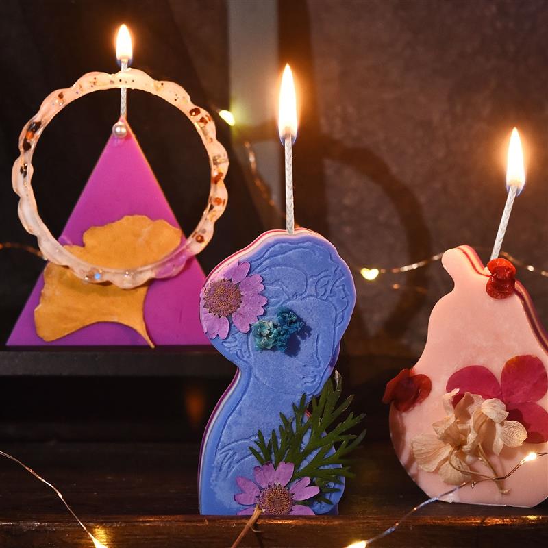 キャンドル作り用のスモークコットンワックスライン,エンボス加 - Candle Making Accessories のレビューと価格