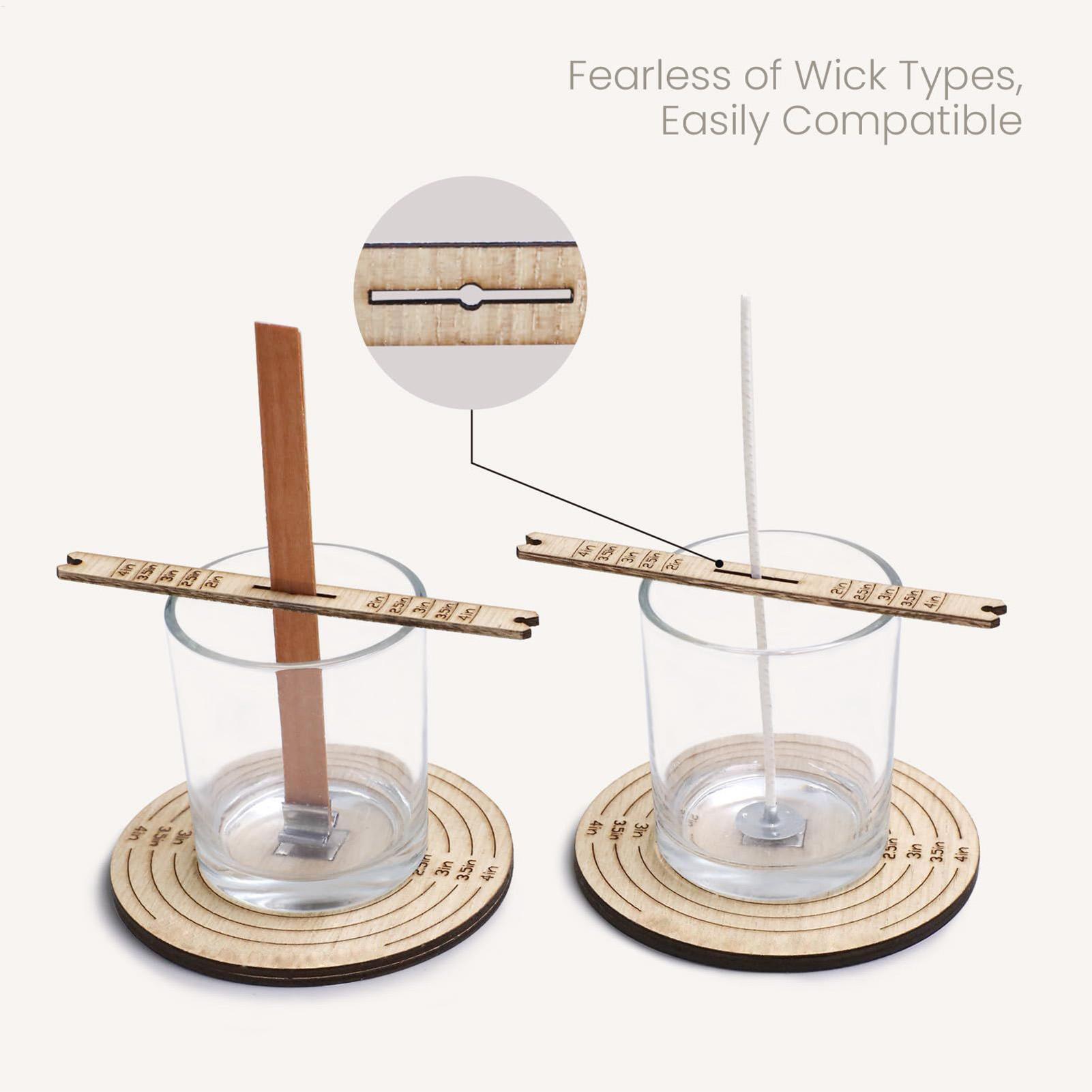 芯安定化キャンドル製作ツール 2個/セット 木製クラフト用品 - Candle Making Homewood のレビューと価格