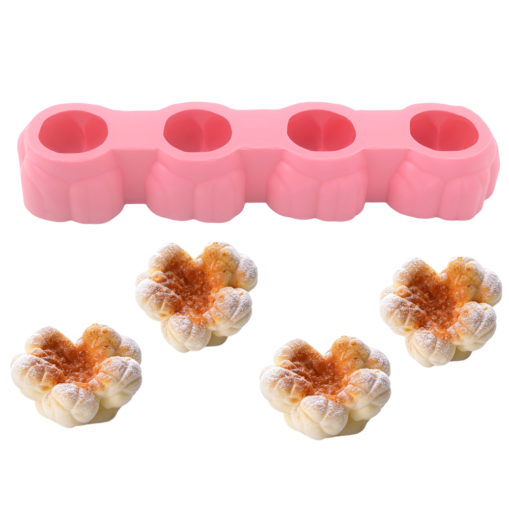 1セルまたは4セルポップコーンデザイン食品グレードシリコンケ - Candle Making Accessories のレビューと価格