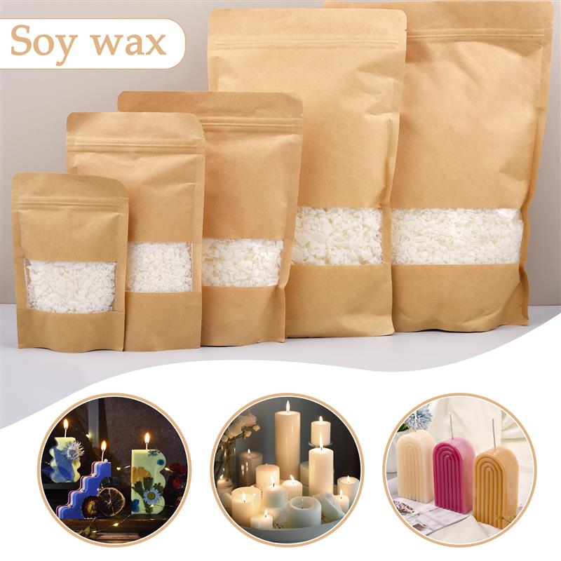 天然の純粋な大豆ワックスフレークの香りのキャンドル,原材料, - Candle Making Material のレビューと価格