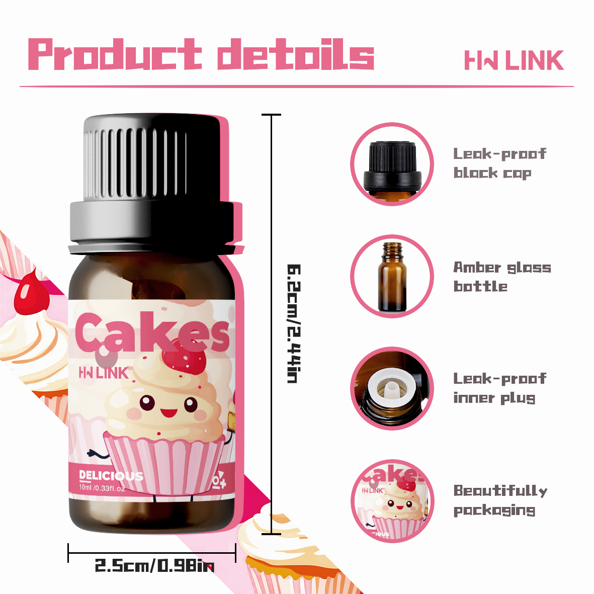 10ml ケーキ エッセンシャルオイル キャンドル作り、アロ - Candle Making Oils のレビューと価格