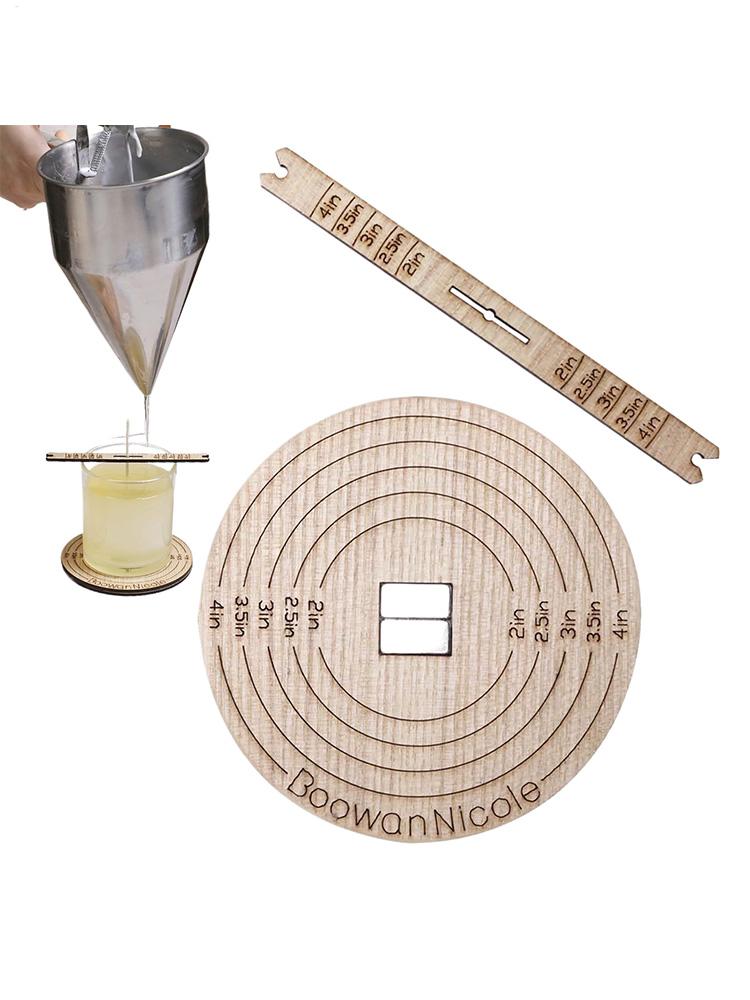 芯中心調整ツール 芯安定化器具 キャンドル作成ツール 2個入 - Candle Making Homewood のレビューと価格