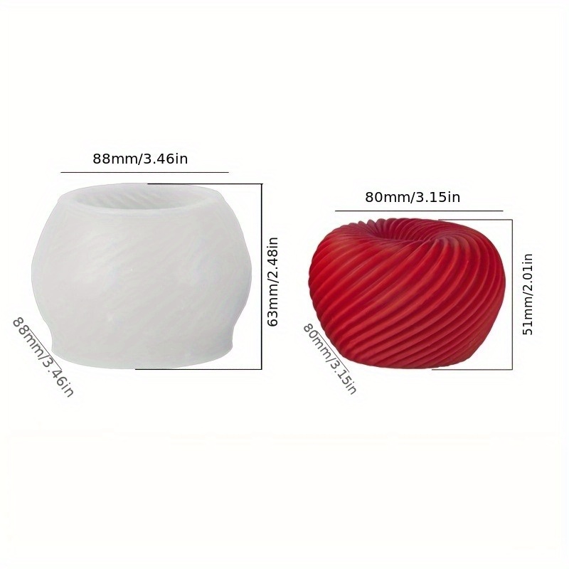 石鹸、キャンドル、石膏工芸品の作成に適した、おしゃれな赤いリ - Candle Making Items のレビューと価格