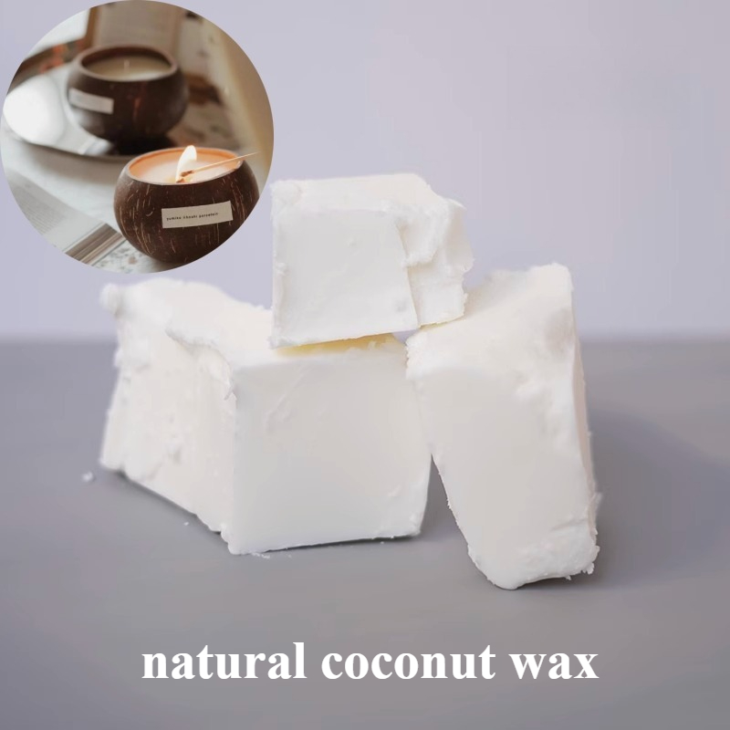 50 グラム/バッグブロック形状天然ココナッツワックス DI - Candle Making Material のレビューと価格